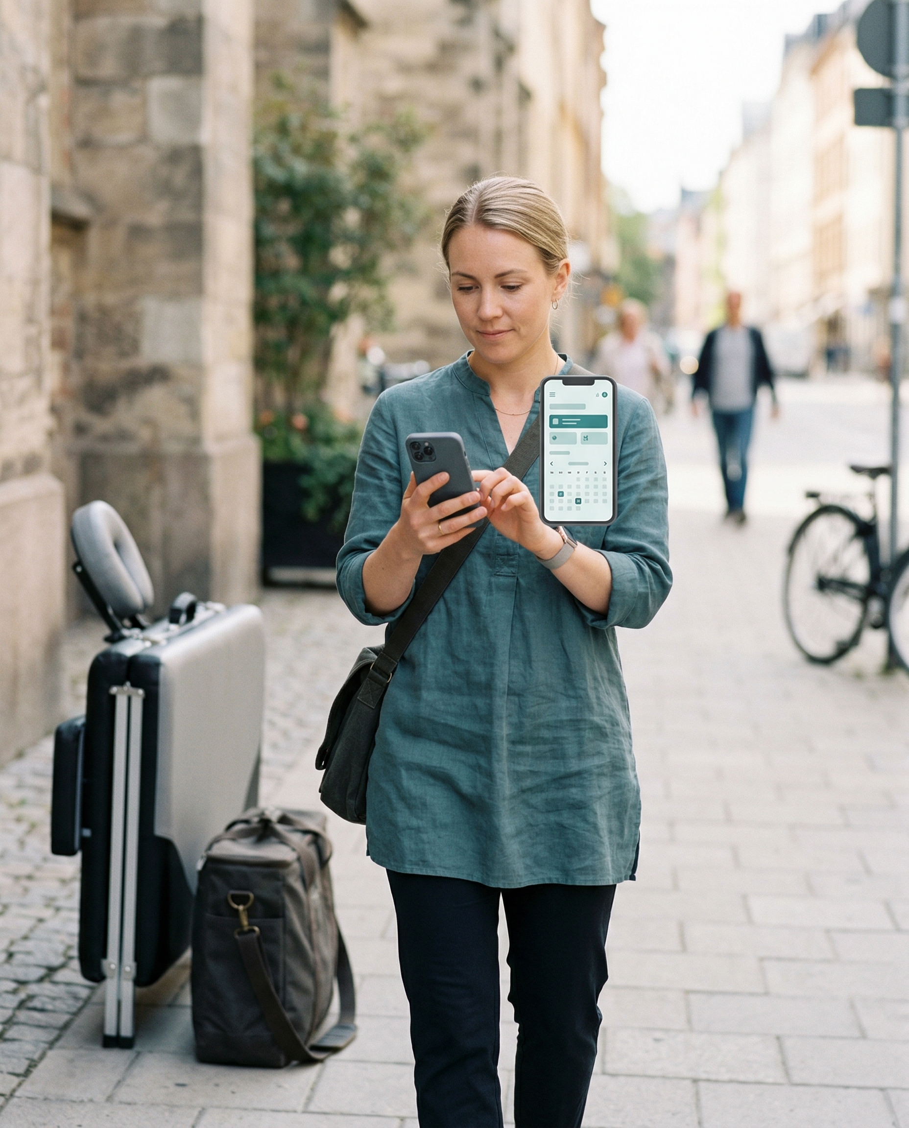 Mobile access in FlowDule