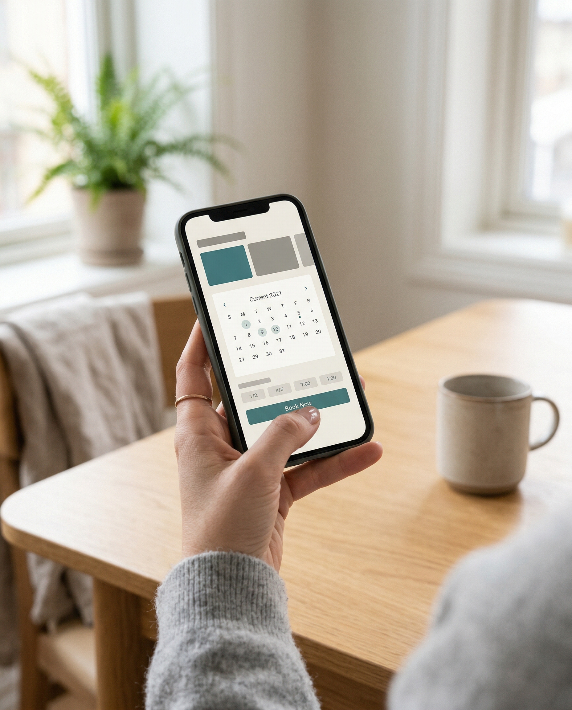 Mobilvenlig bookingoplevelse