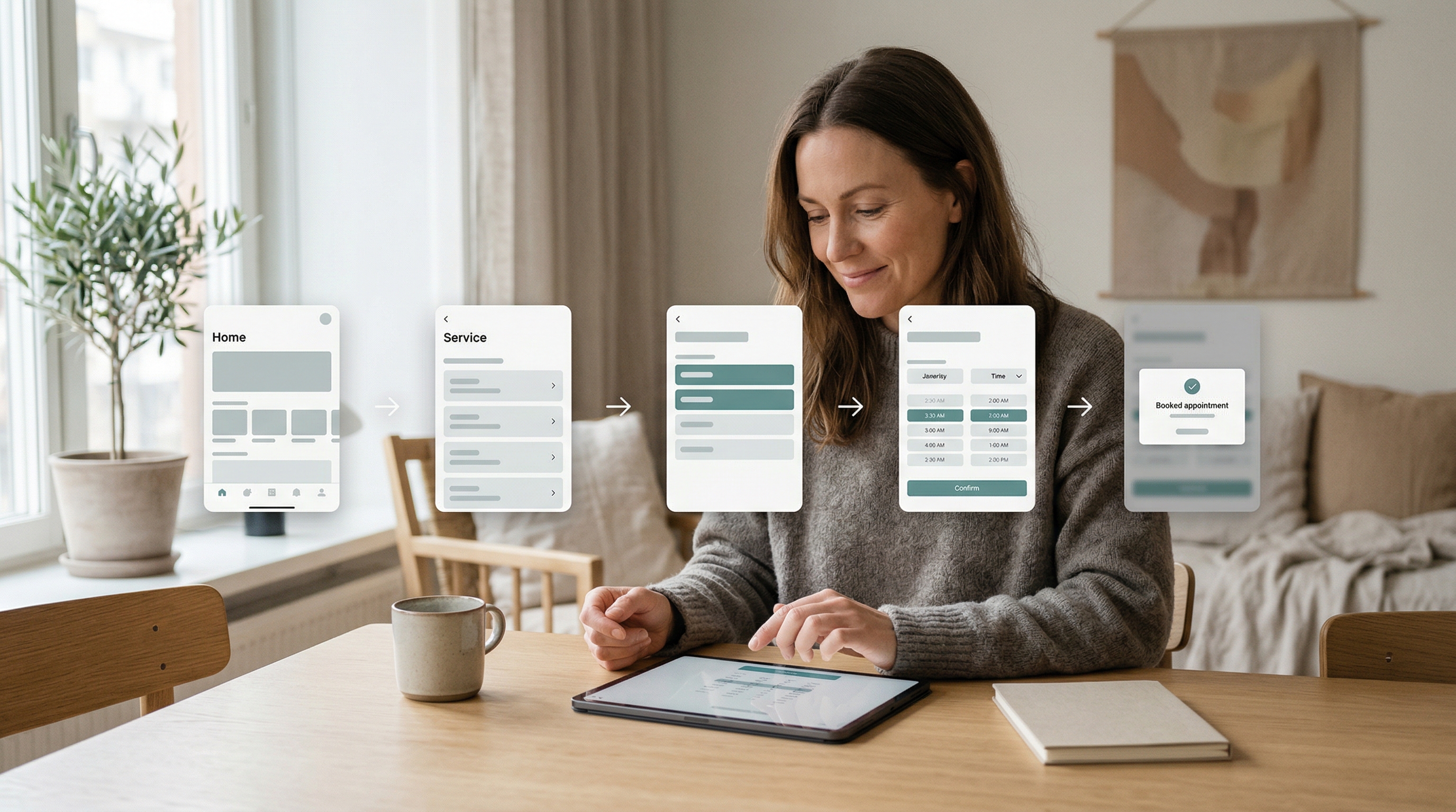 Booking direkte fra hjemmeside