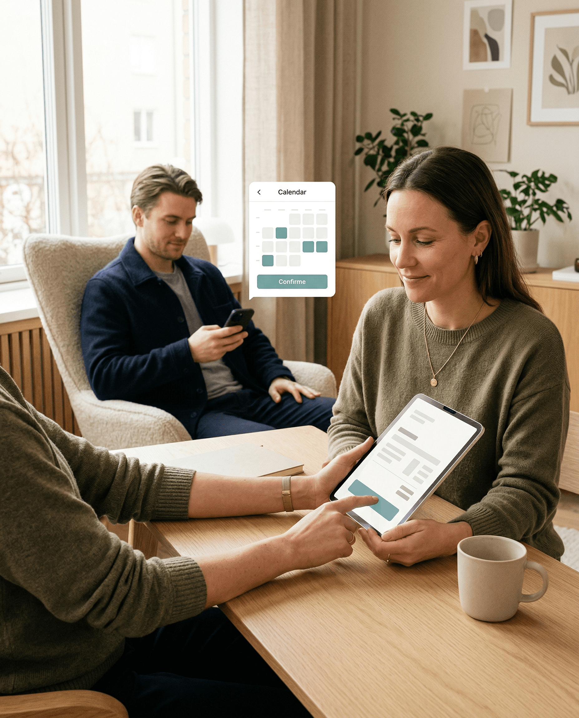 Booking, payment, and client flow for psychologists