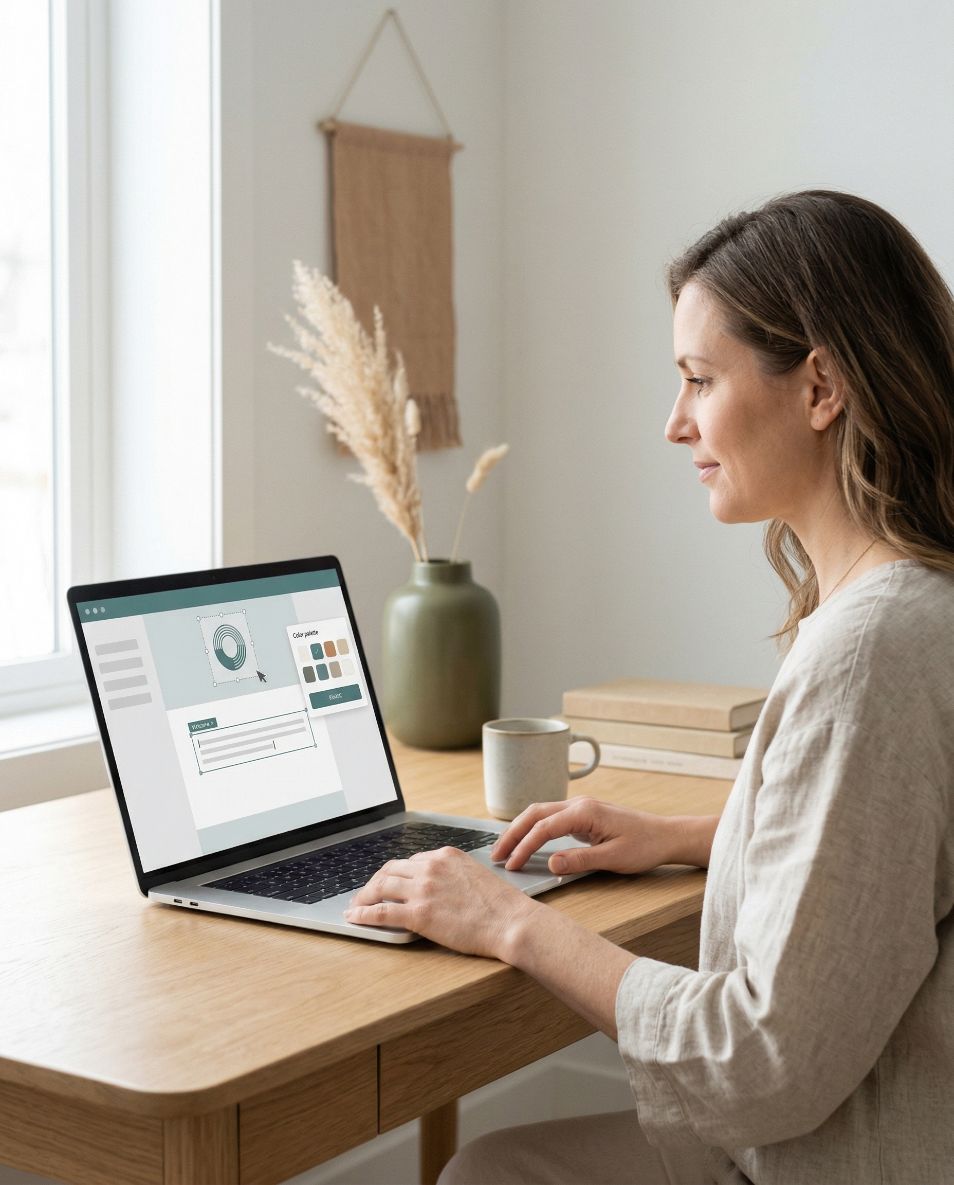 Customize your booking page with logo and colors