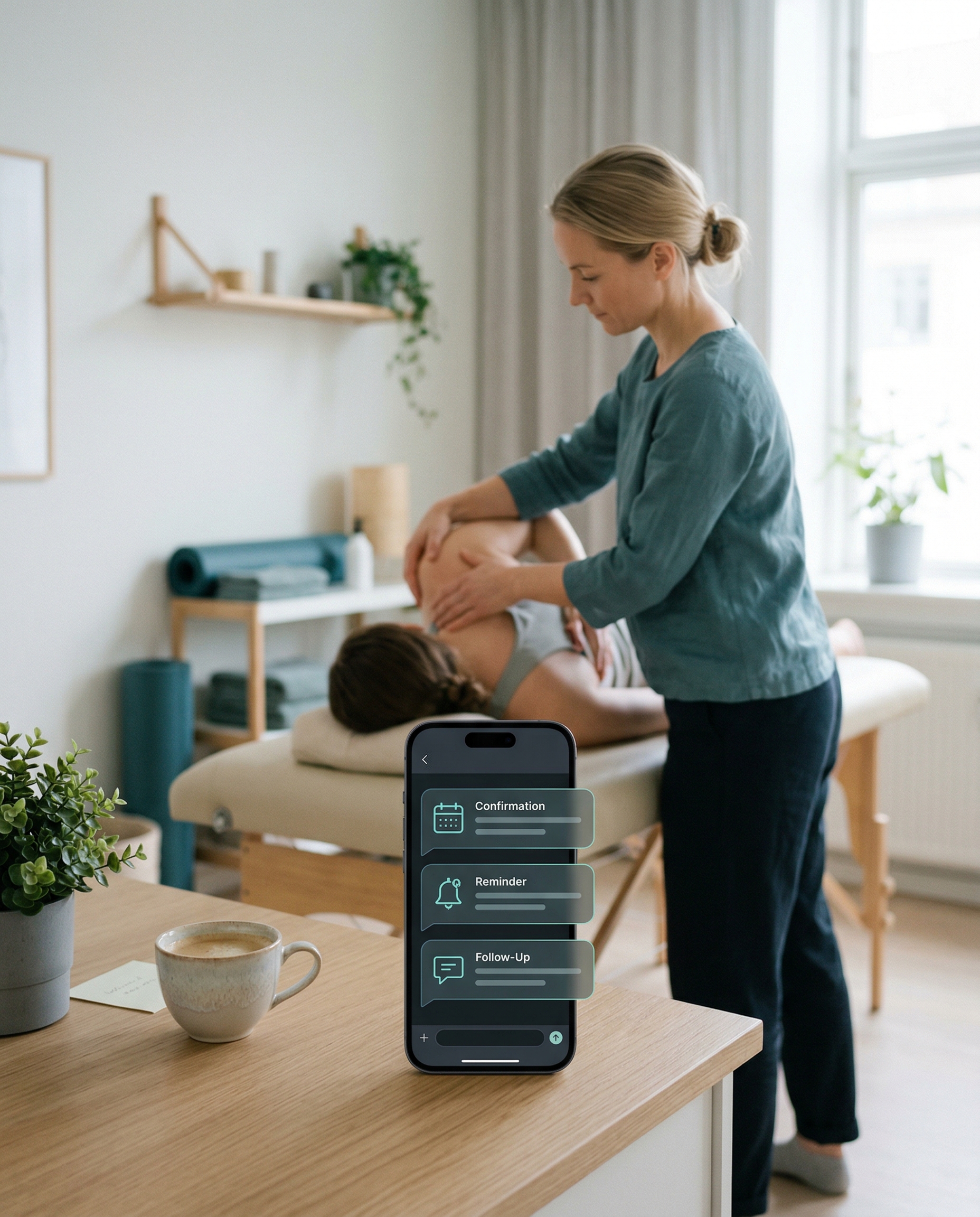 Communication and coordination for physiotherapists